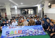 KAI Sosialisasikan Keselamatan Perkeretaapian, Kereta Tidak Bisa Berhenti Mendadak