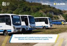 DAMRI Pastikan Transportasi NTT Tetap Berjalan Pascagempa, Armada Disiagakan Angkut Bantuan Logistik