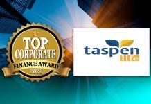 Taspen Life Raih TOP CORPORATE FINANCE AWARD 2022