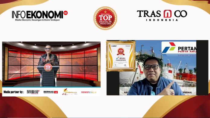 Top Digital PR Award 2023 Jadi Energi Baru Perta Arun Gas