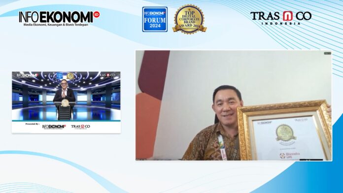 Bhinneka Life Menerima Penghargaan 6th Top Digital Corporate Brand Award 2024