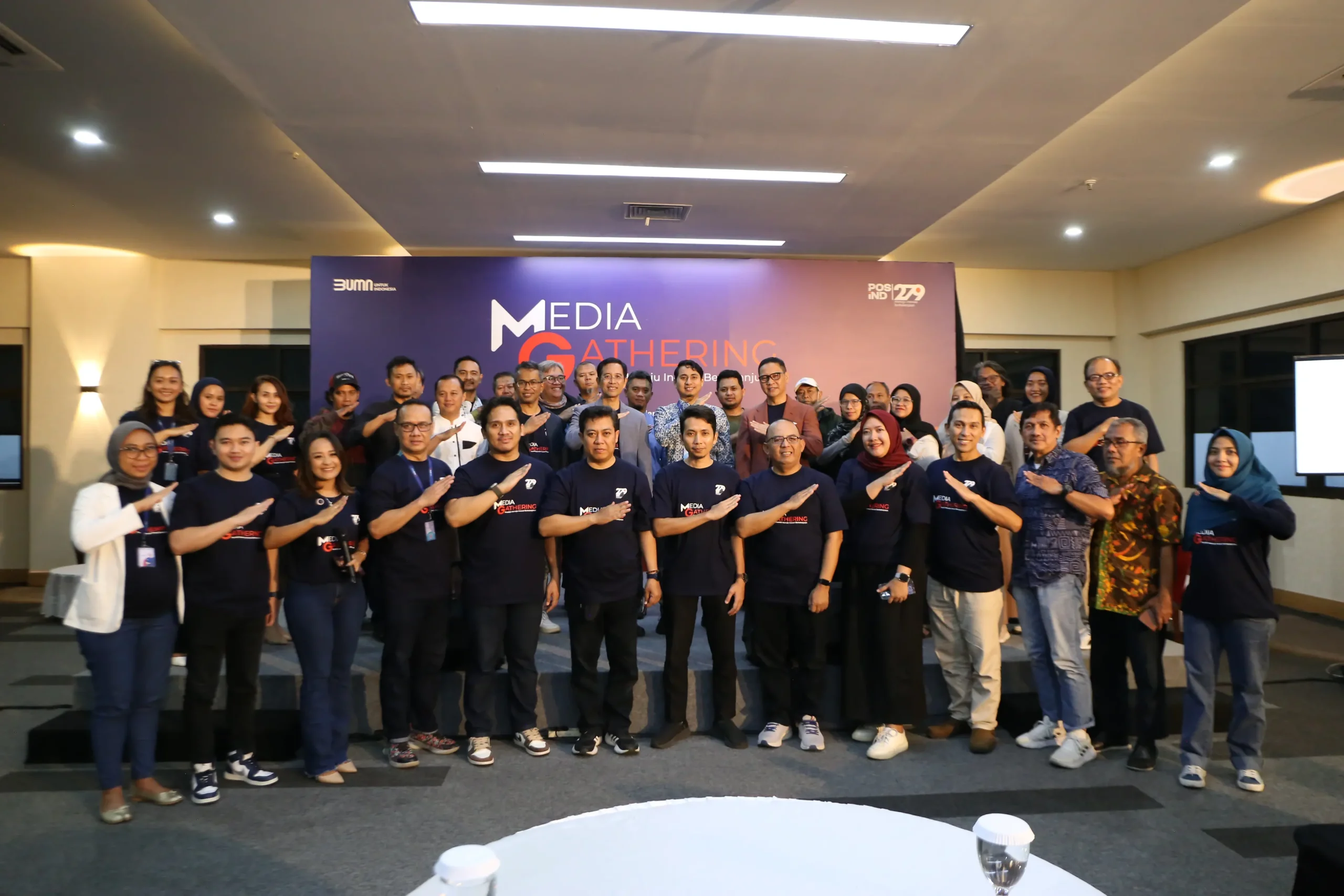 Tingkatkan Kolaborasi dan Inovasi, PosIND Gelar Media Gathering