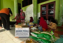 Asuransi Jasindo Hadir di Garda Terdepan Penanganan Banjir di Desa Pante Gurah, Aceh Utara