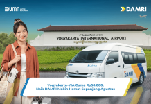 Promo DAMRI Agustus 2026, Perjalanan dari Bandara YIA ke Yogyakarta Cuma Rp50.000