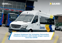 Solusi Perjalanan Rombongan Praktis, DAMRI Hadirkan Layanan Sewa Bus Berbagai Ukuran Armada