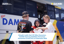 Dukung Sukses MotoGP Mandalika 2026, DAMRI Kerahkan 118 Bus Shuttle untuk Mobilitas Penonton