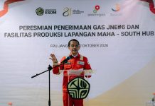 Tambah Pasokan 290 MMSCFD, Menko Bahlil Resmikan Proyek Gas Jangkrik NE#6 dan Lapangan Maha di Kaltim