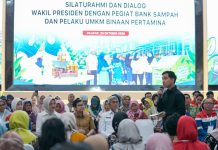 Kunjungi Cilacap, Wapres Gibran Apresiasi Bank Sampah Binaan Pertamina Ubah Minyak Jelantah Jadi Bahan Bioavtur